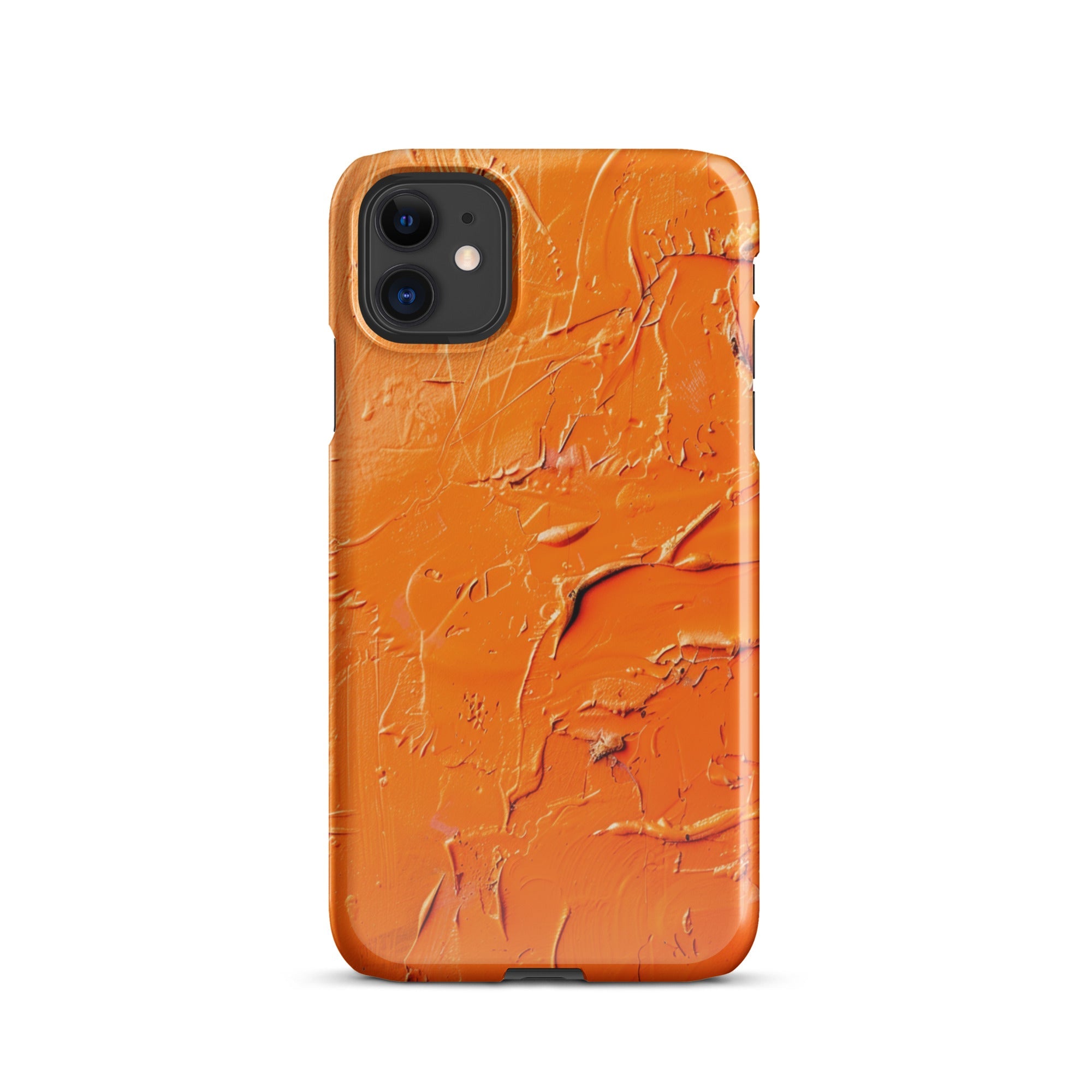 Orange Aastract Phone case for iPhone-0