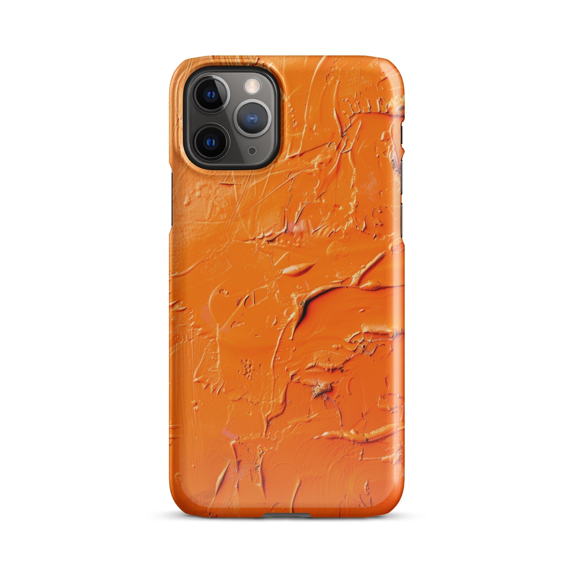 Orange Aastract Phone case for iPhone-2