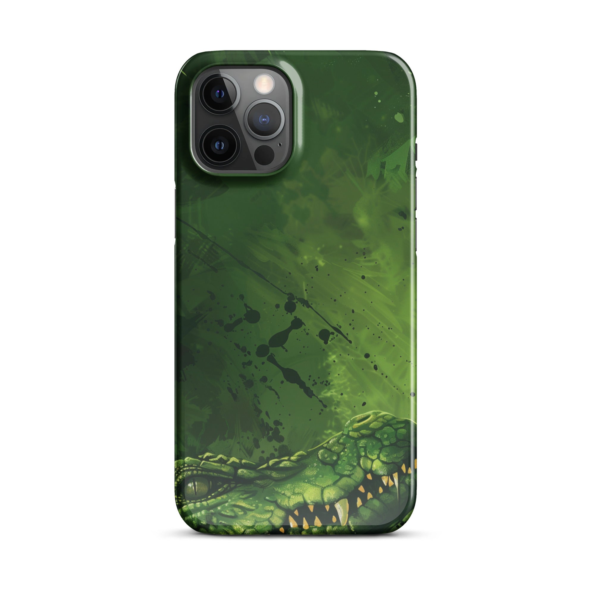 Crocodile Art Phone case for iPhone-12