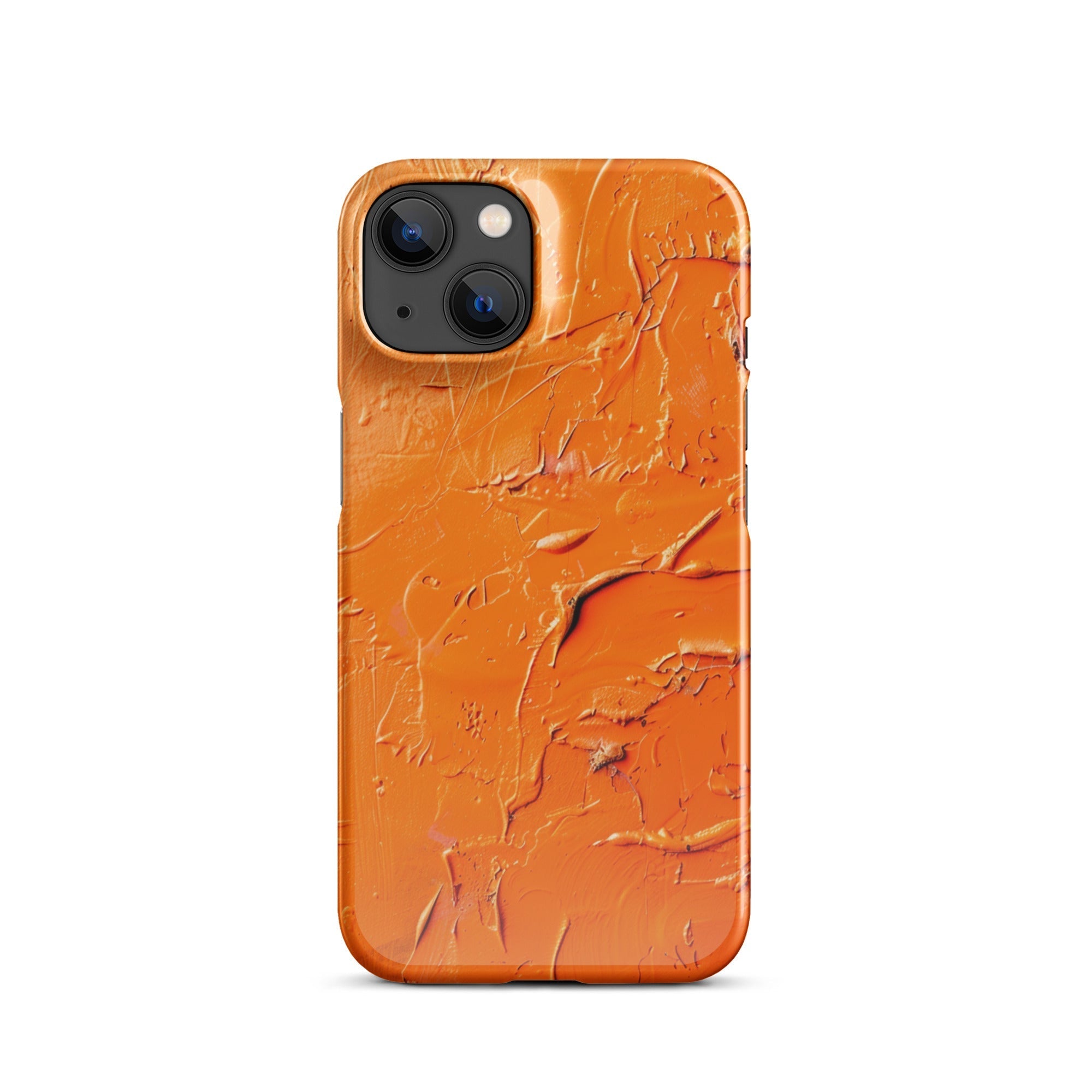Orange Aastract Phone case for iPhone-22