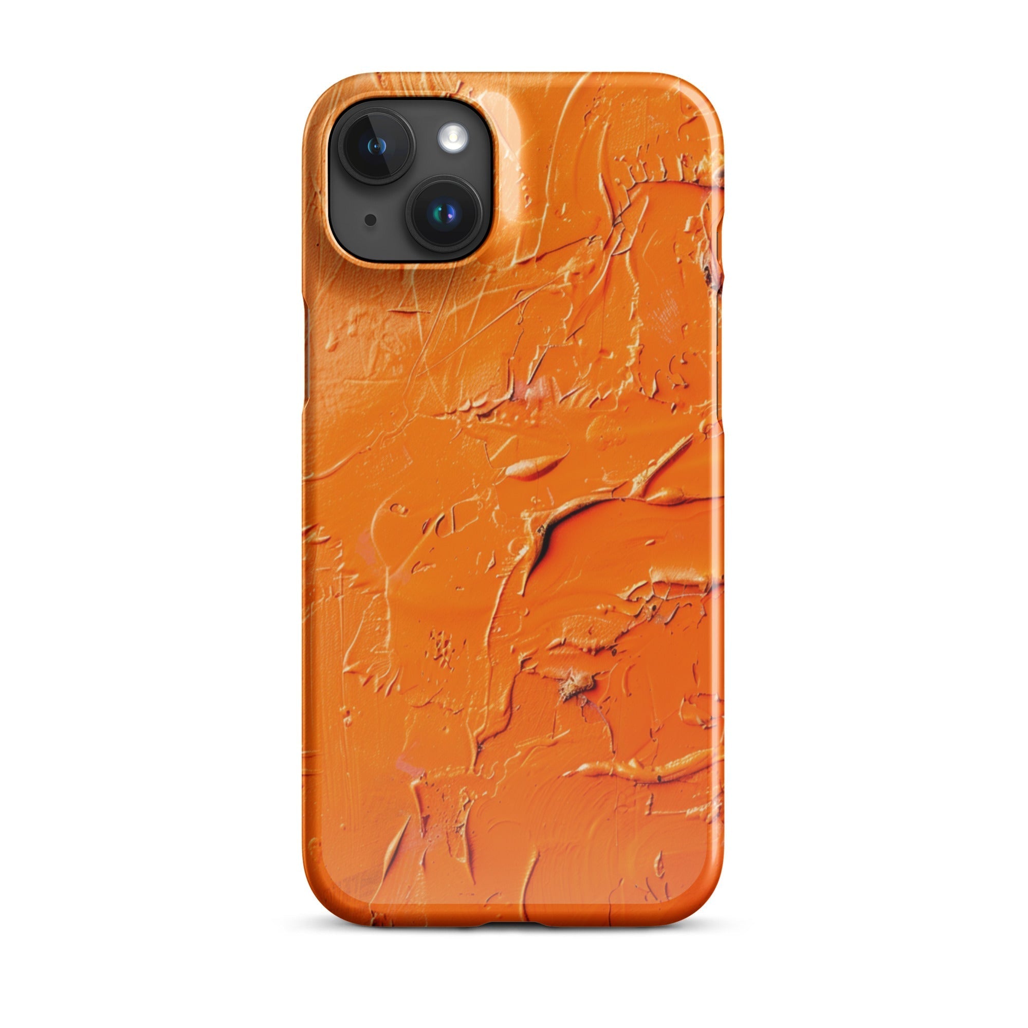 Orange Aastract Phone case for iPhone-32
