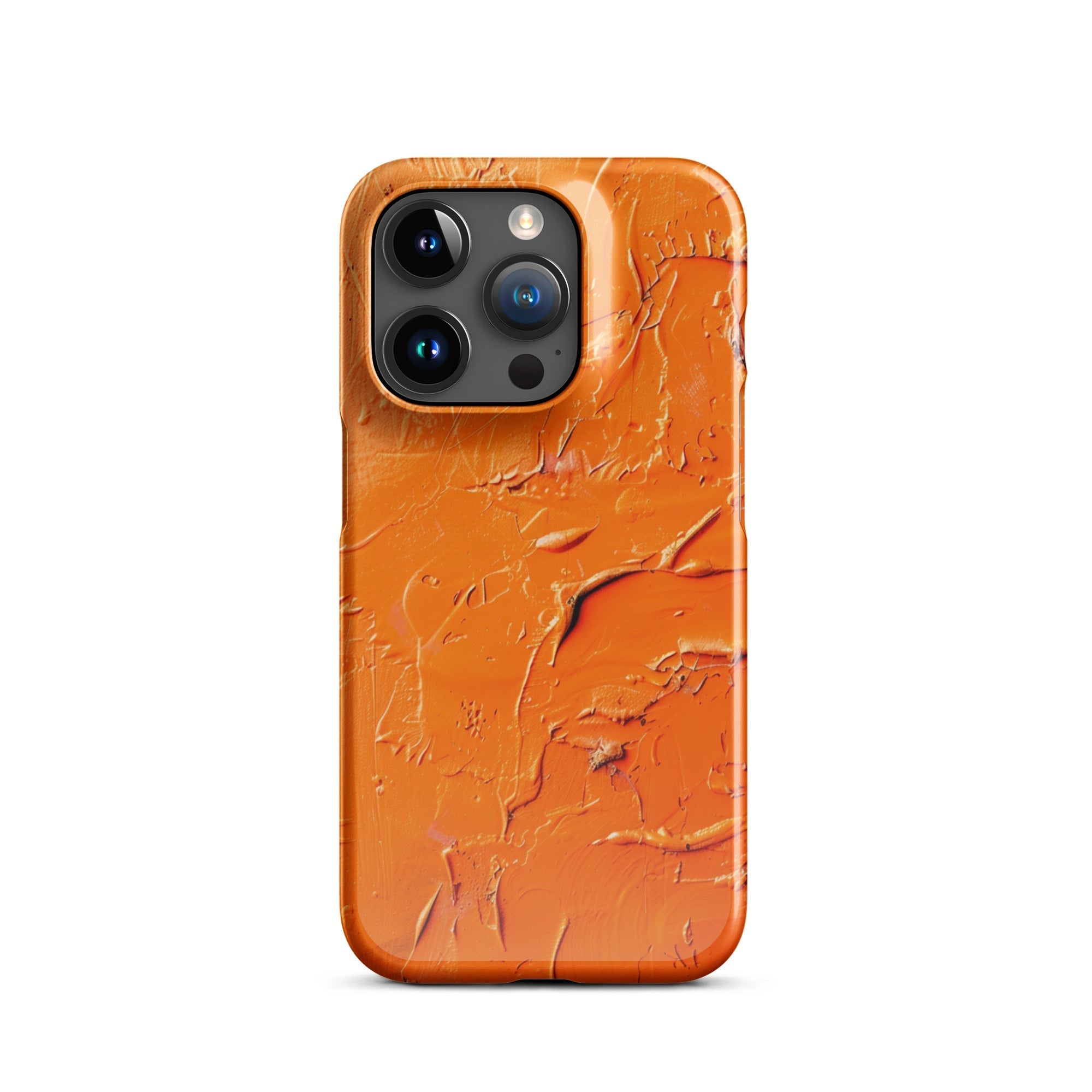 Orange Aastract Phone case for iPhone-34