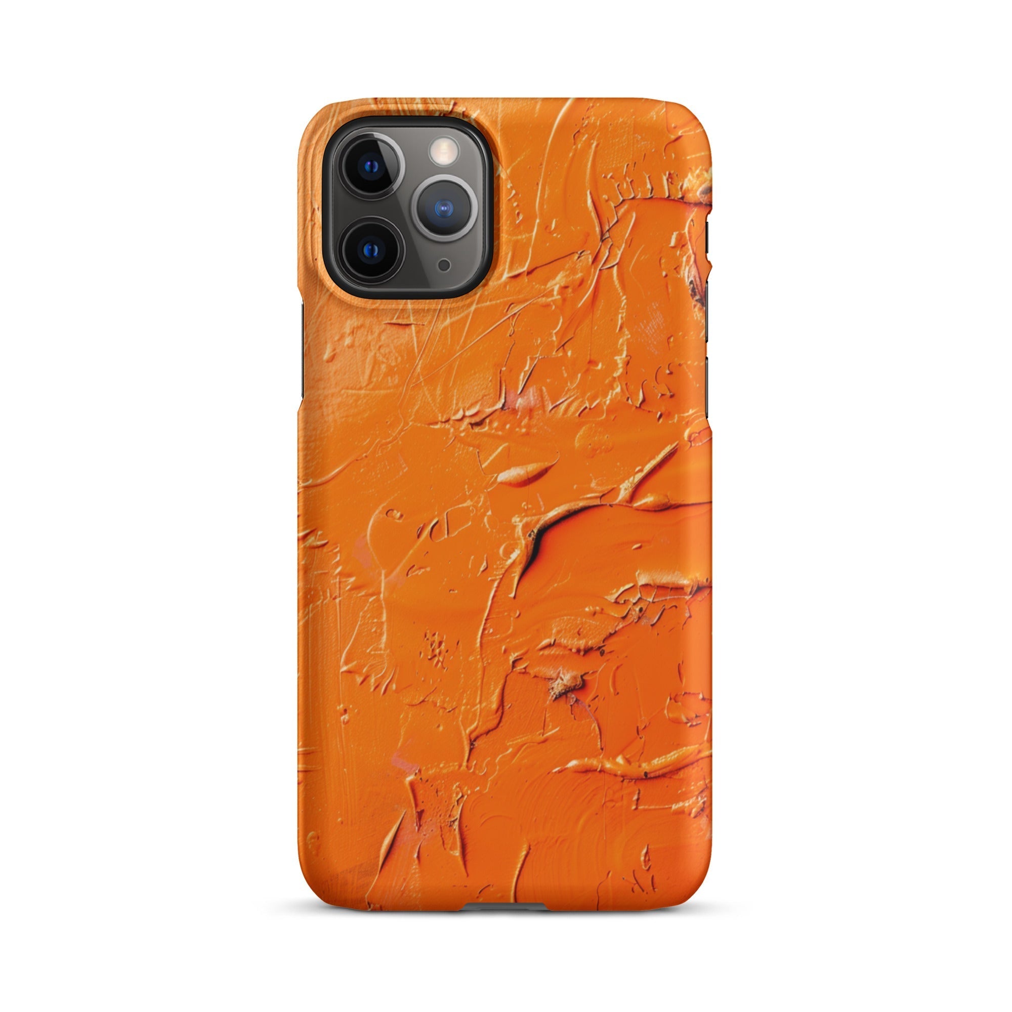 Orange Aastract Phone case for iPhone-3
