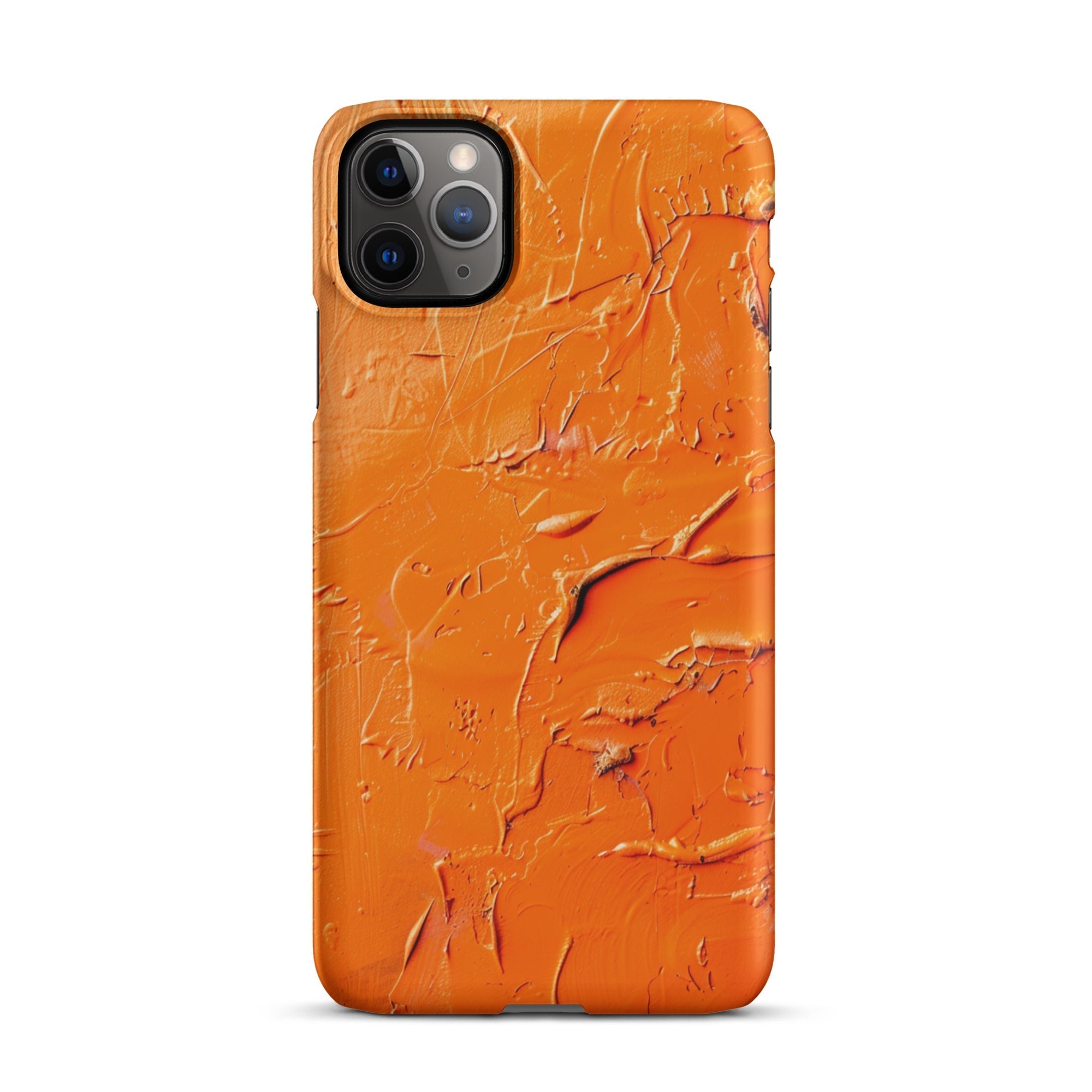 Orange Aastract Phone case for iPhone-5