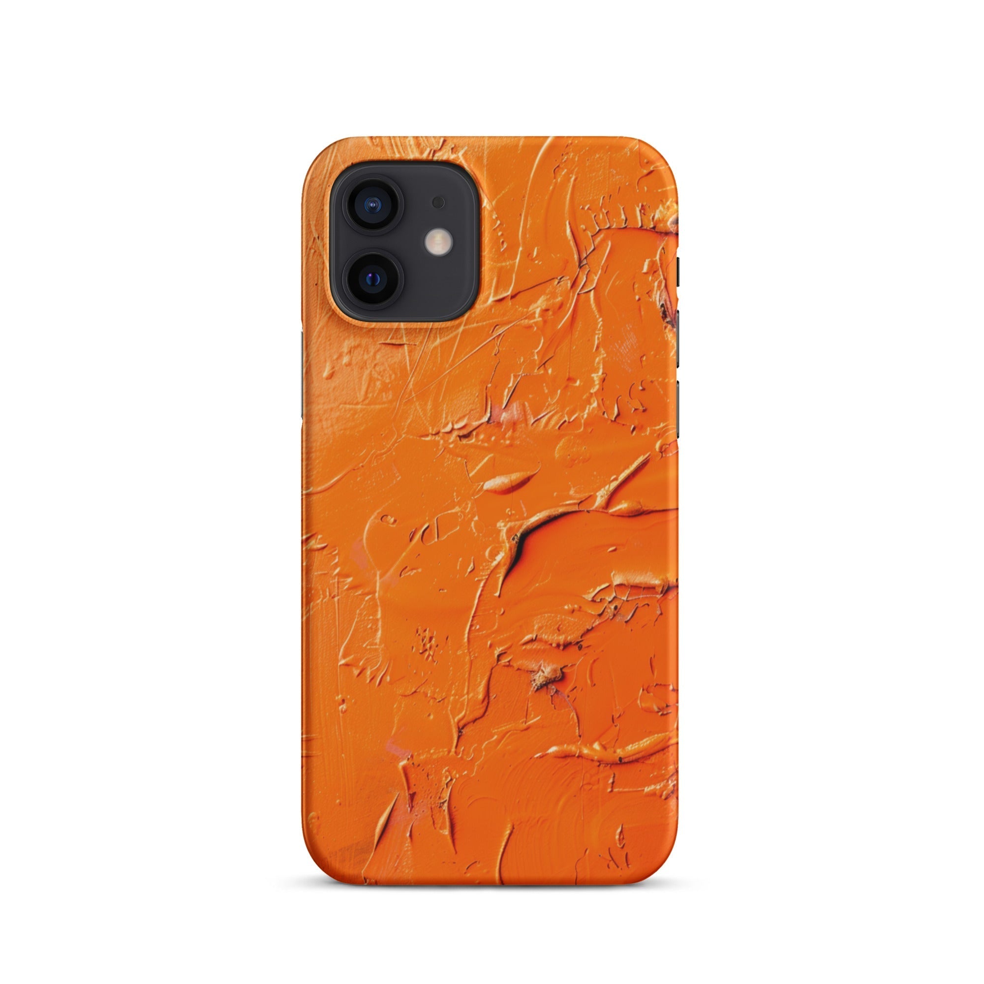 Orange Aastract Phone case for iPhone-9