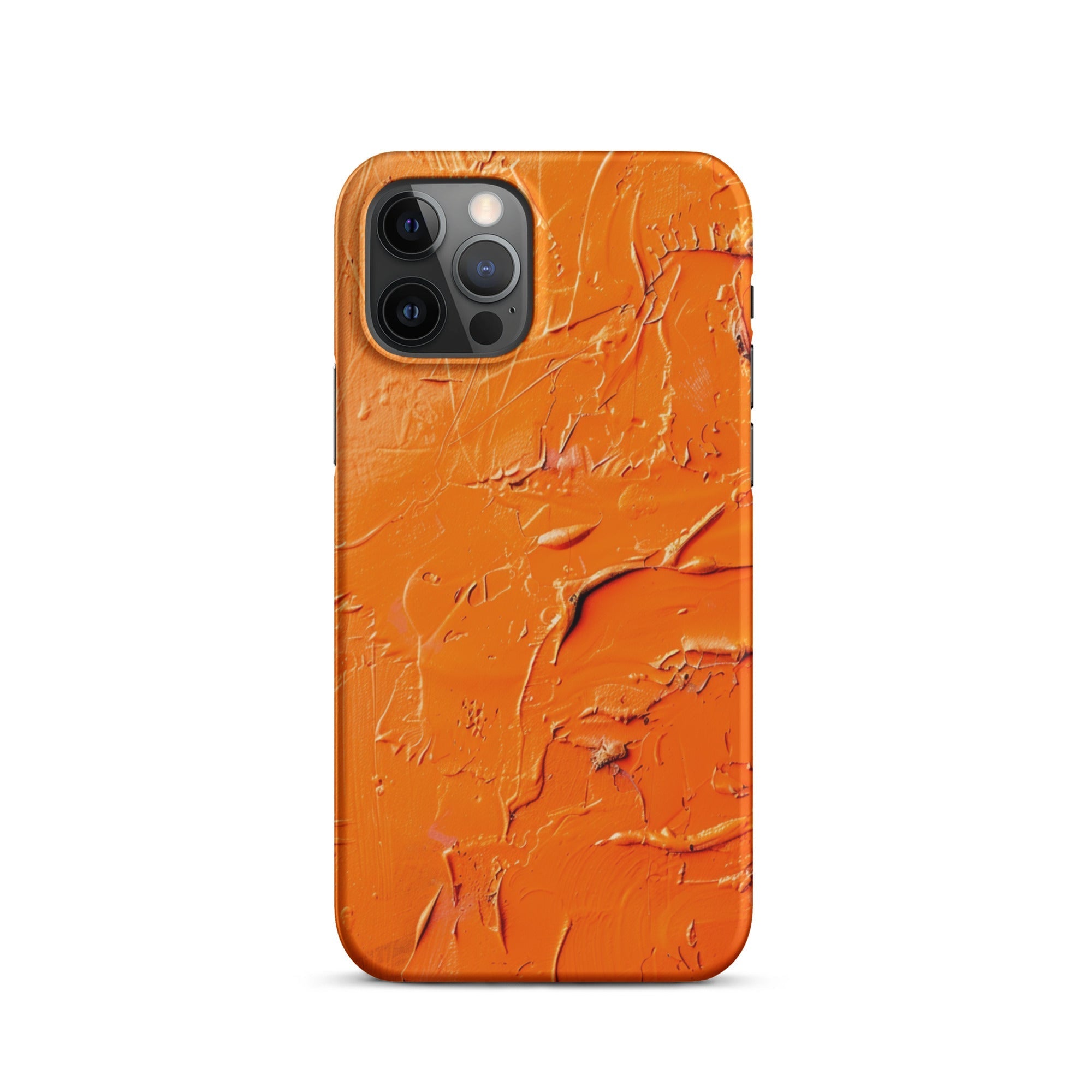 Orange Aastract Phone case for iPhone-11