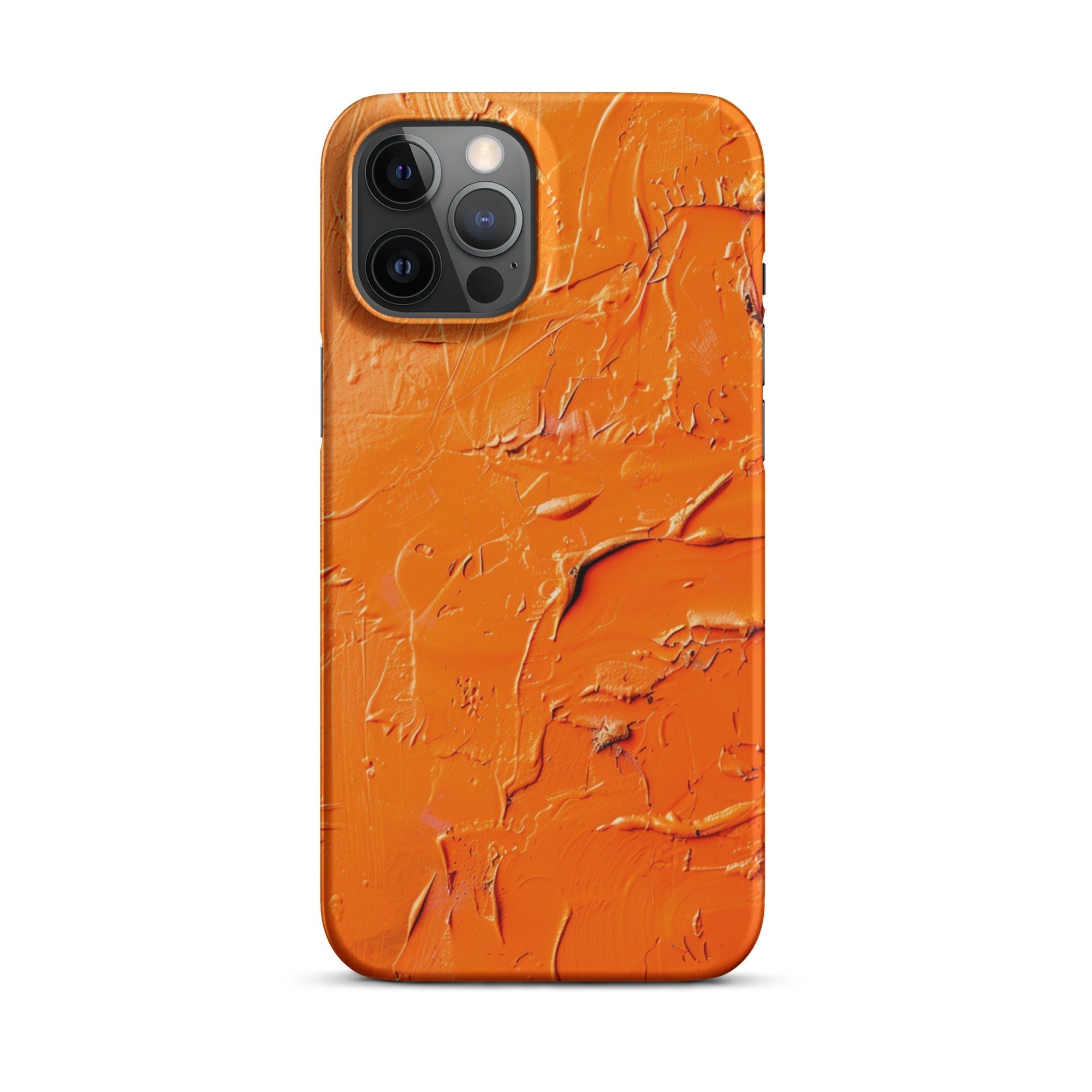 Orange Aastract Phone case for iPhone-13