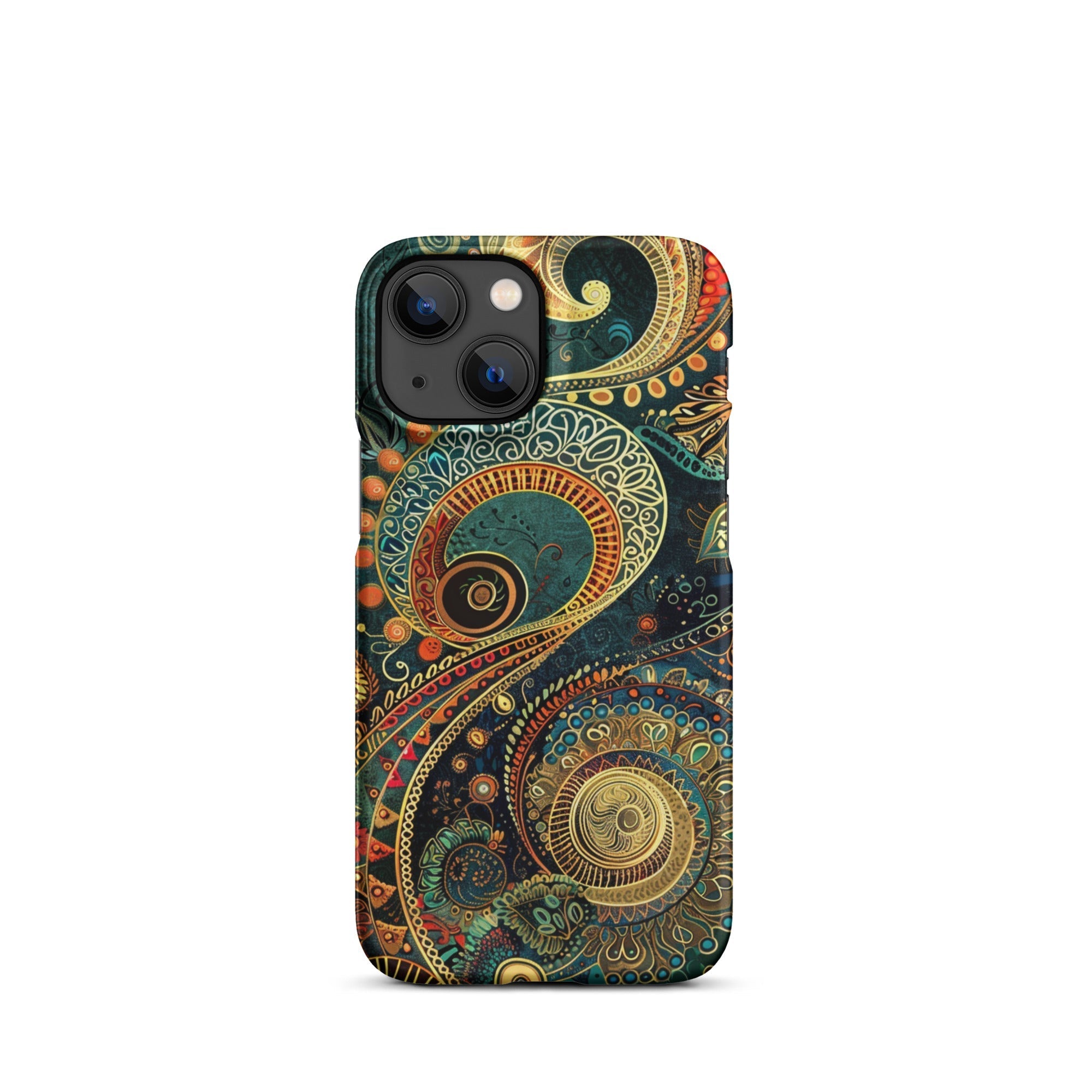 Folk Art Phone case for iPhone-15