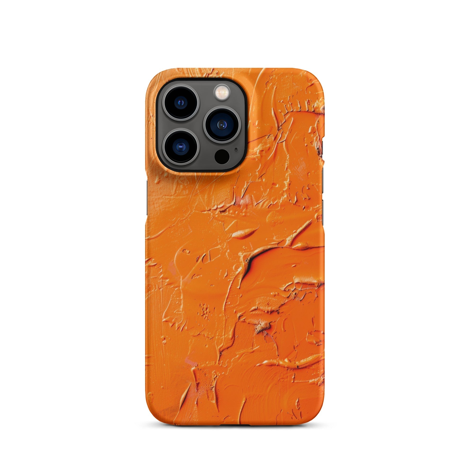 Orange Aastract Phone case for iPhone-19