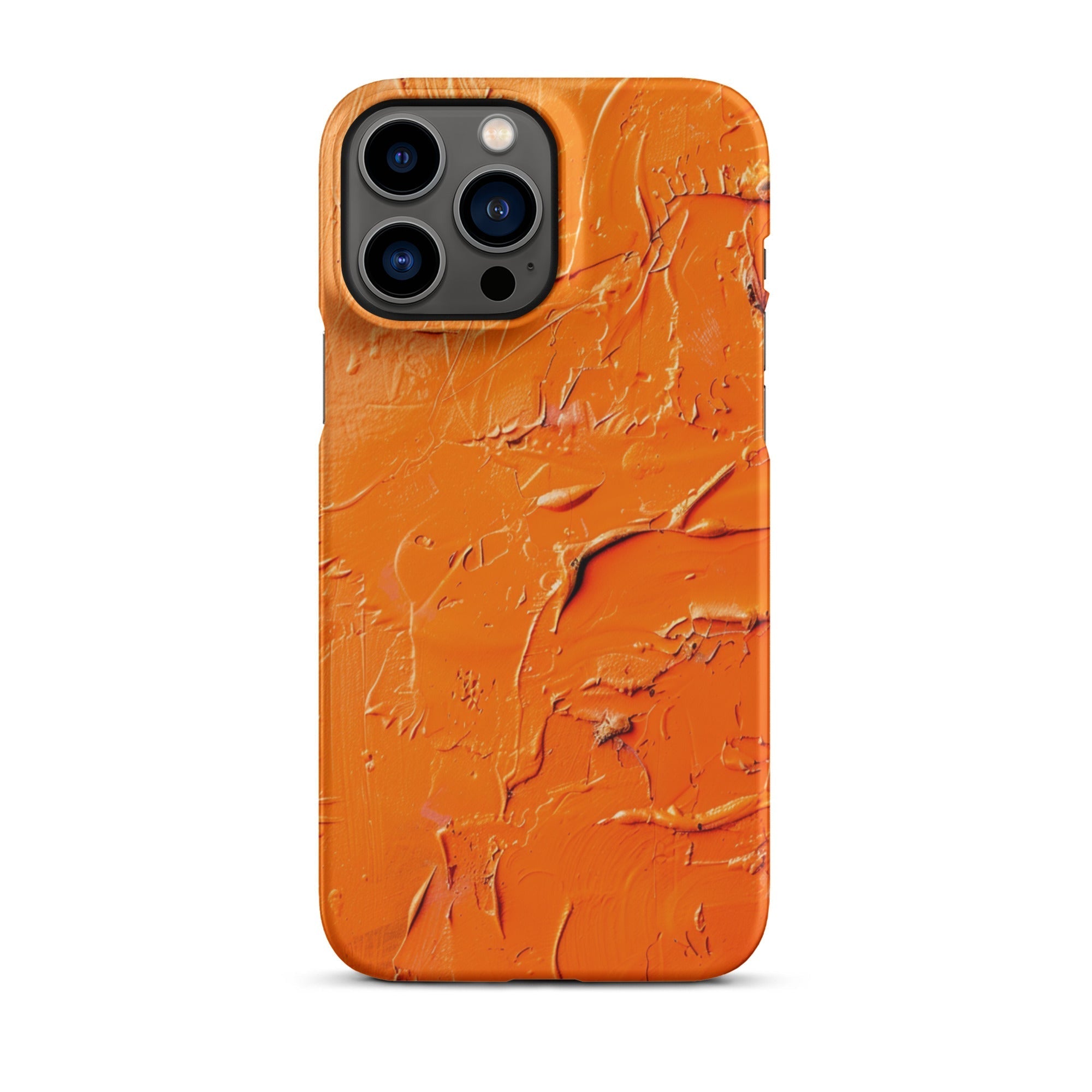 Orange Aastract Phone case for iPhone-21