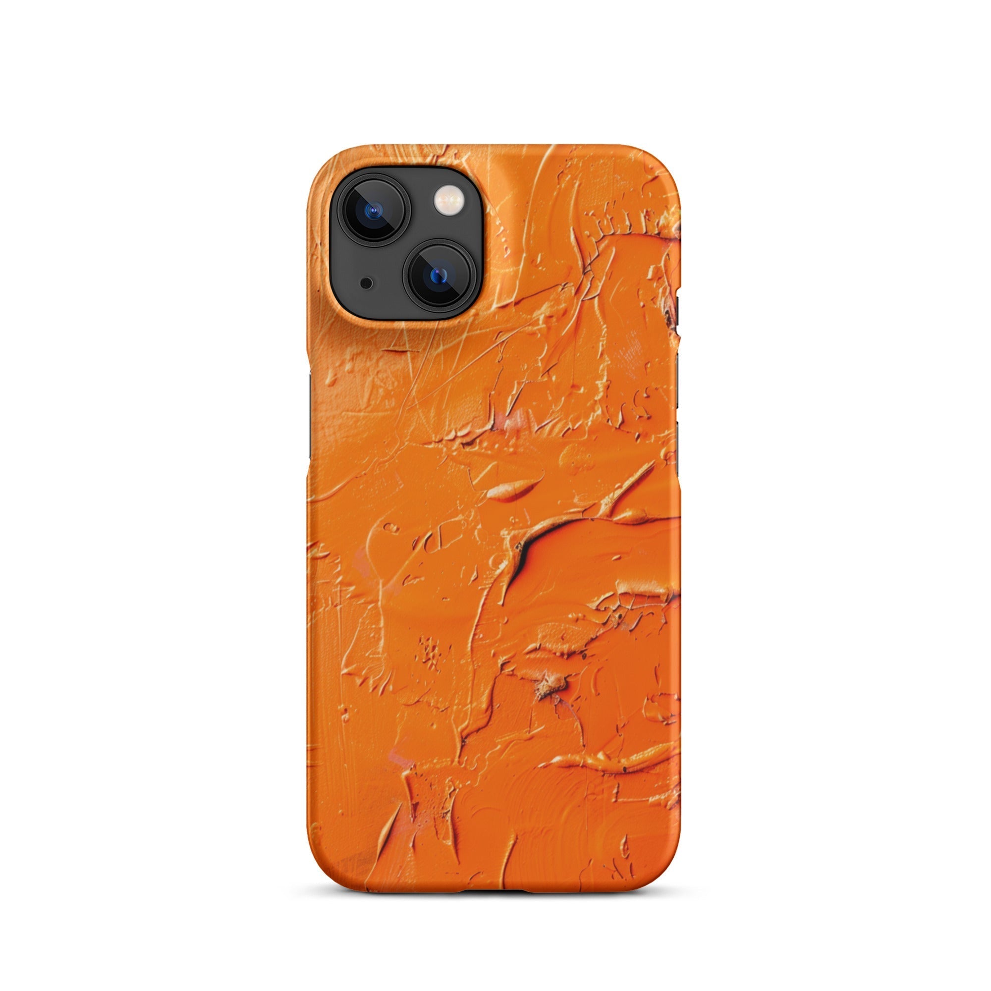 Orange Aastract Phone case for iPhone-23