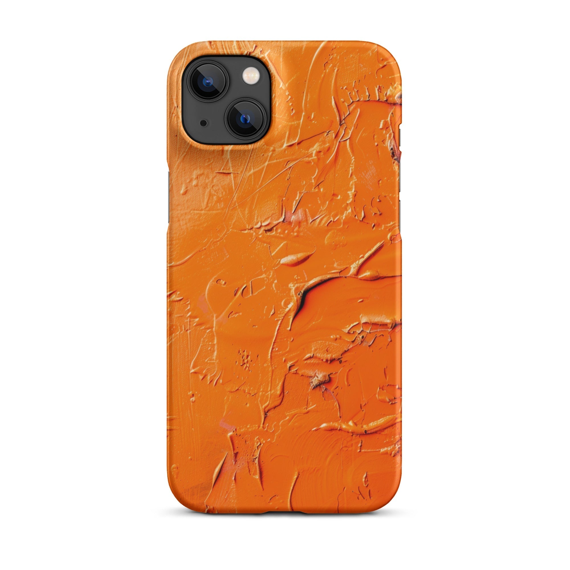 Orange Aastract Phone case for iPhone-25
