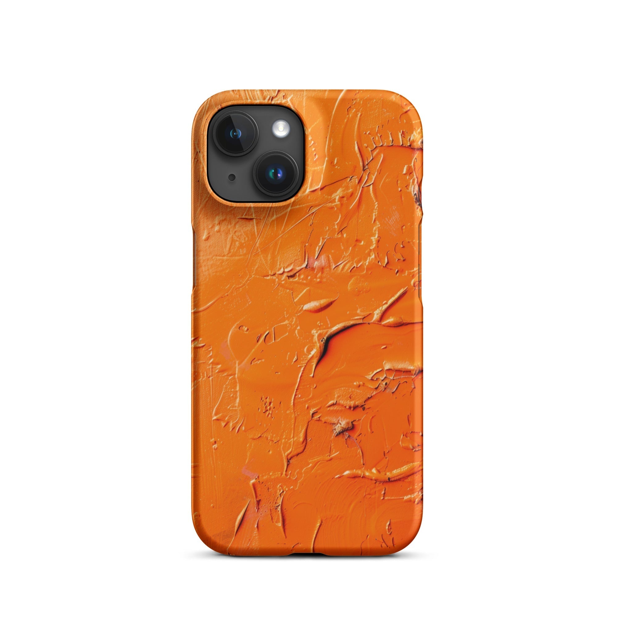 Orange Aastract Phone case for iPhone-31