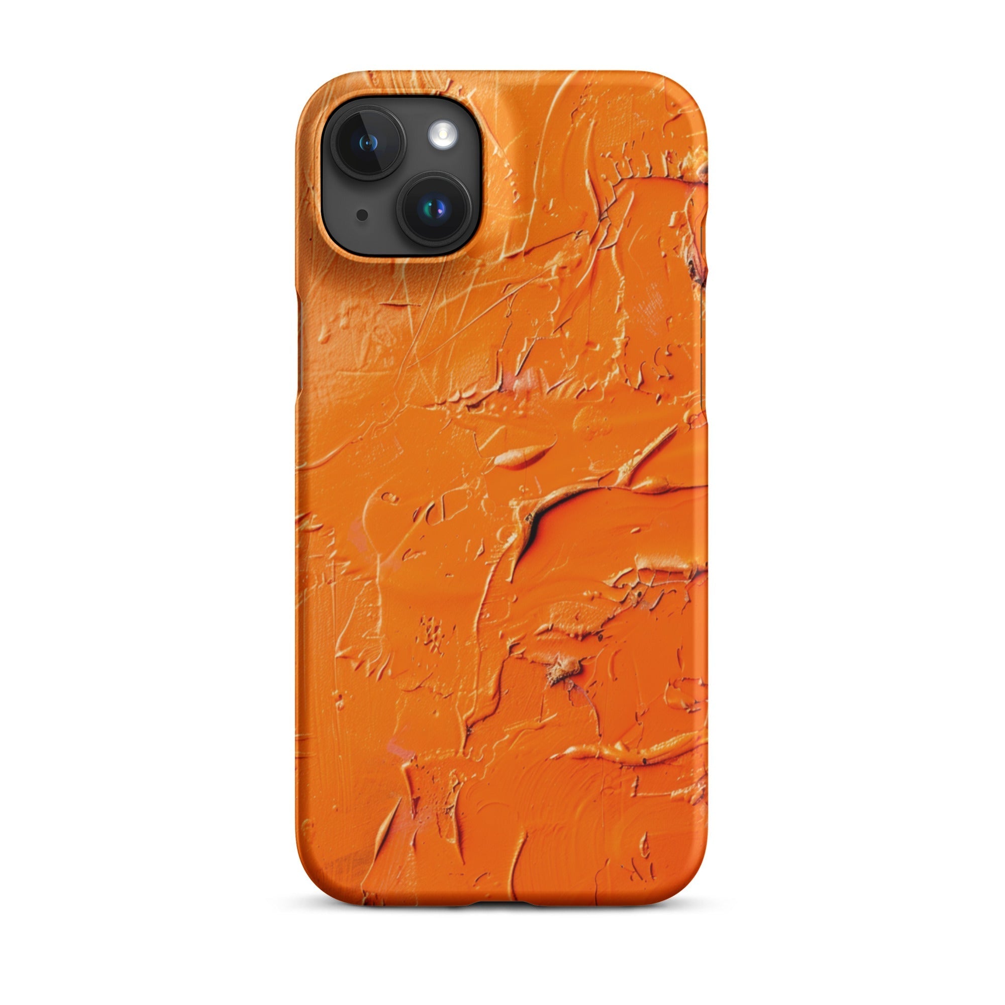 Orange Aastract Phone case for iPhone-33
