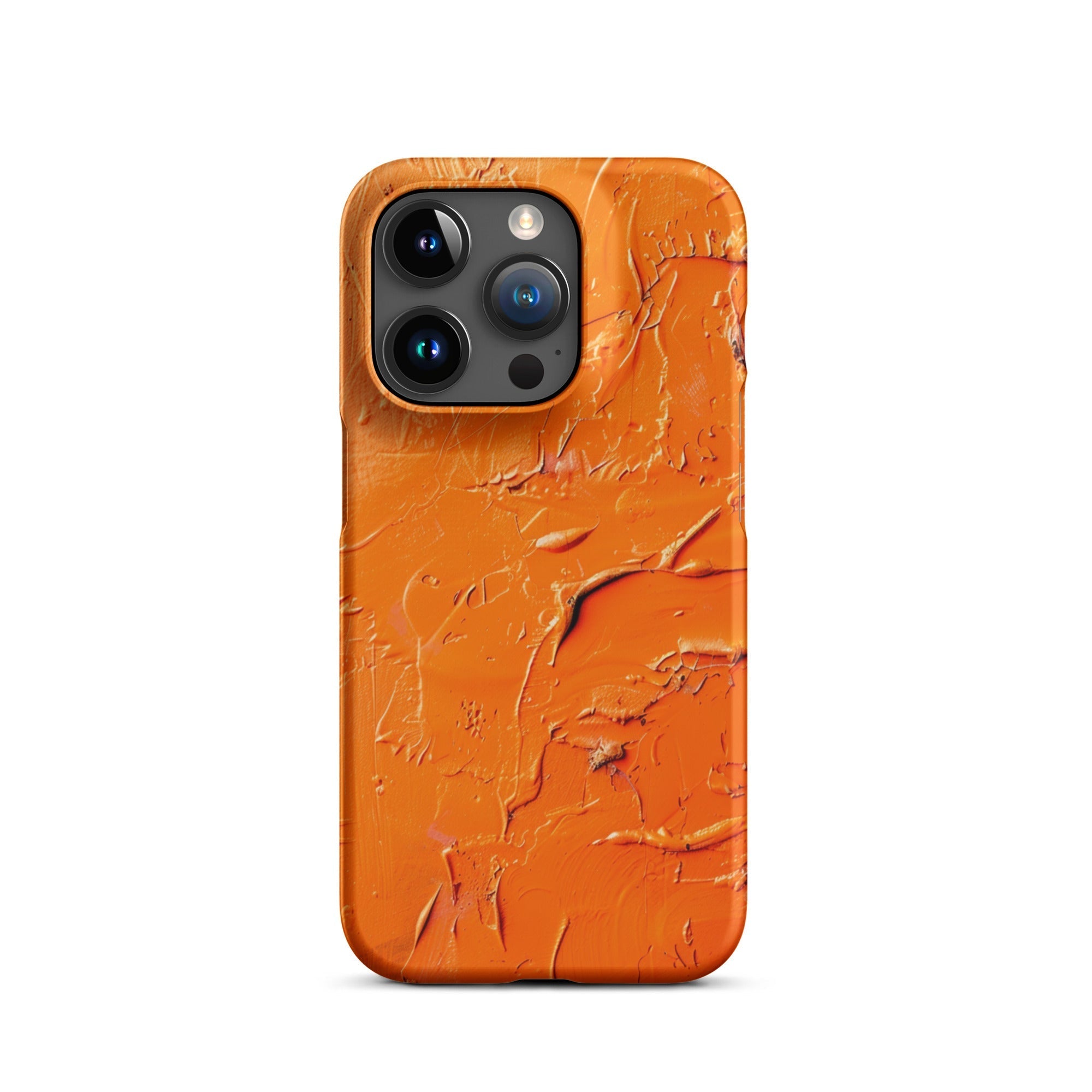 Orange Aastract Phone case for iPhone-35